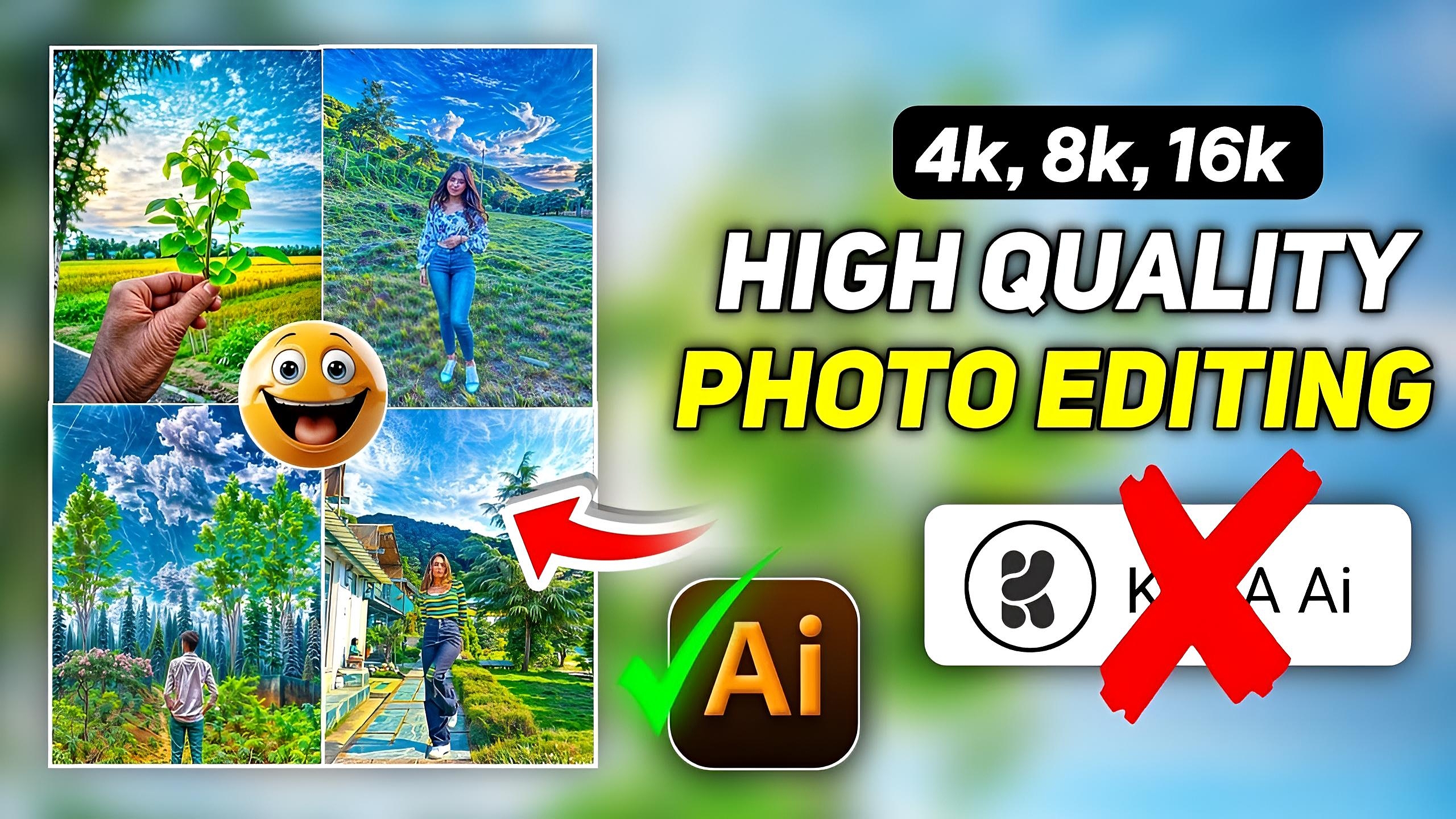 Trending 4k 8k 16k Quality Photo Editing