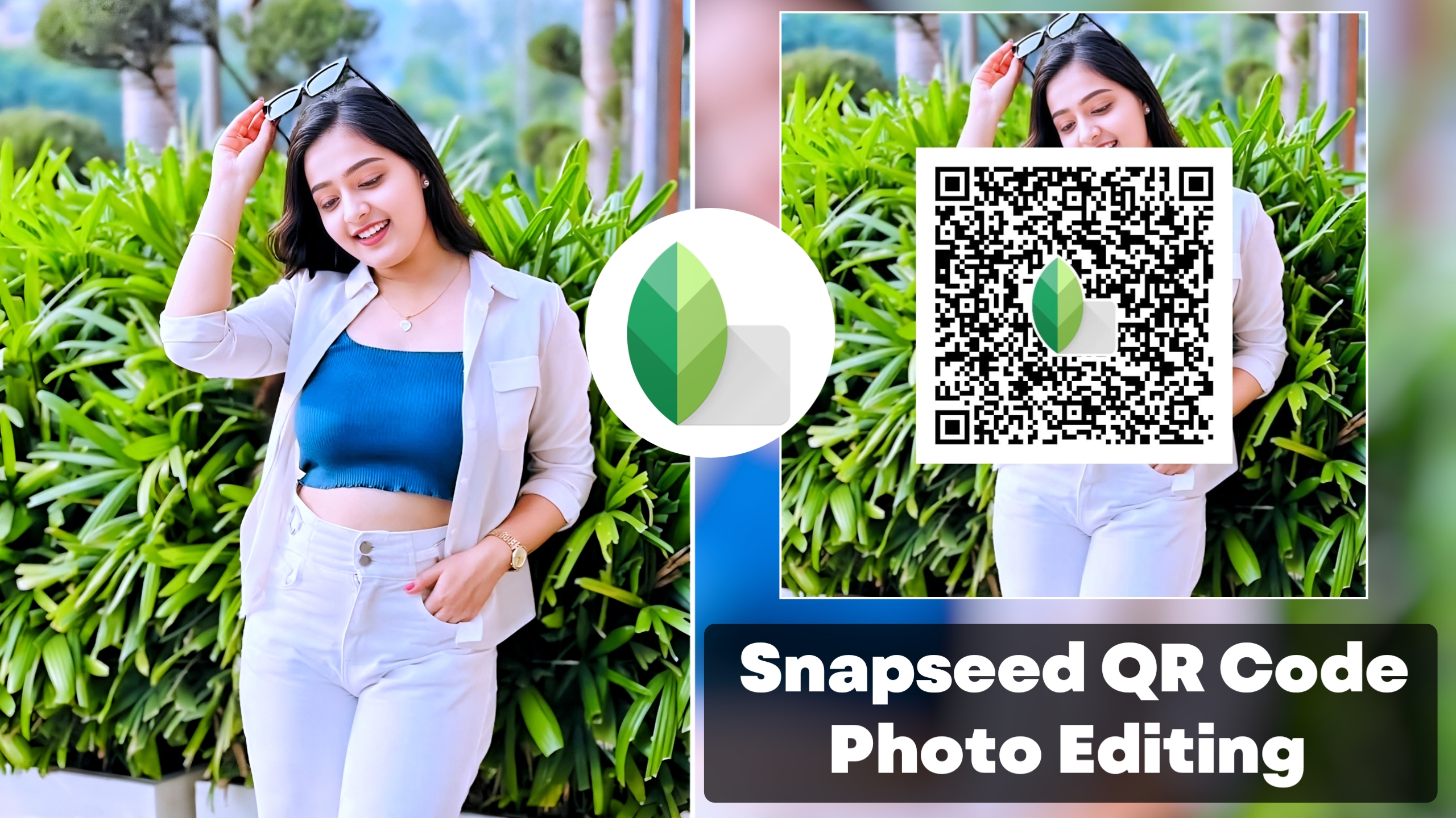 Snapseed QR Code Photo Editing